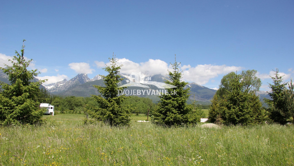Stavebný pozemok v Starej Lesnej, Vysoké Tatry