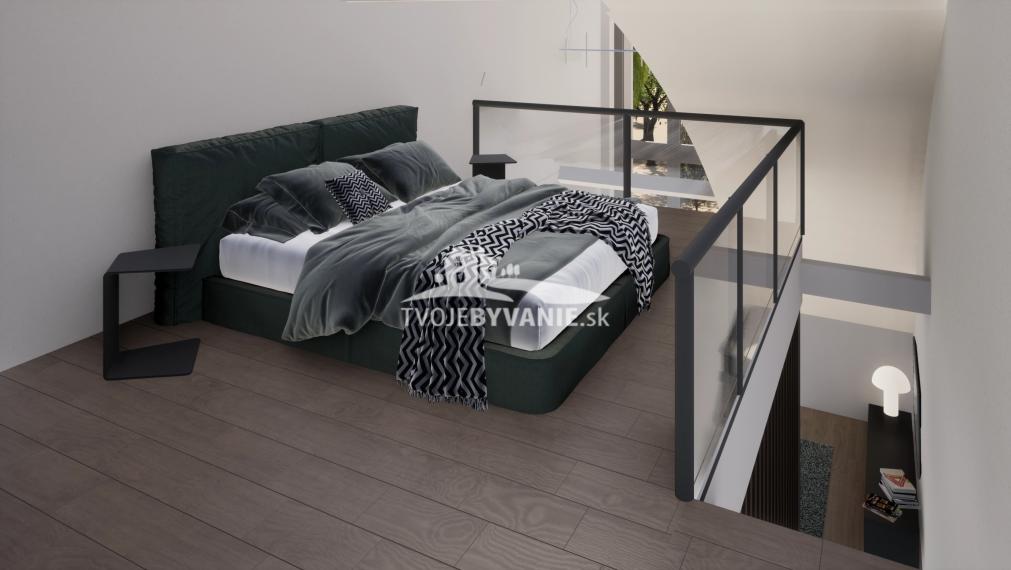 1 izbový byt s mezonetom KVP Grunt č. 11