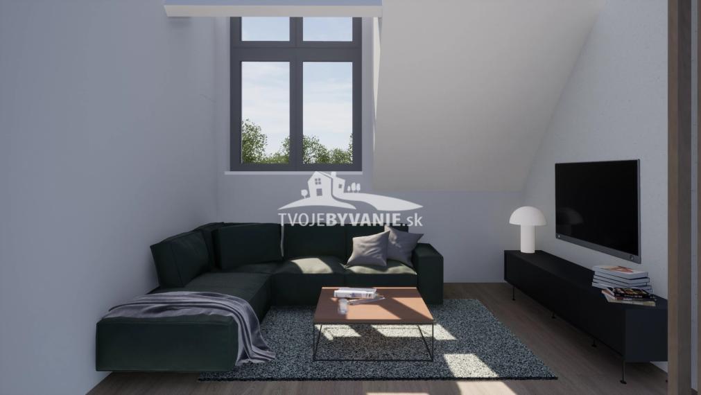 1 izbový apartmán s mezonetom KVP Grunt č. 32