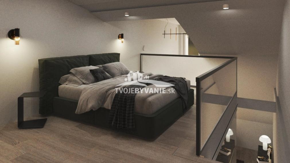 1 izbový apartmán s mezonetom KVP Grunt č. 32