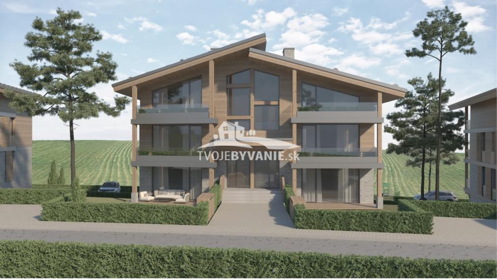 Zelený vŕšok Stará Lesná, 5 dvojdomov, 30 bytových jednotiek