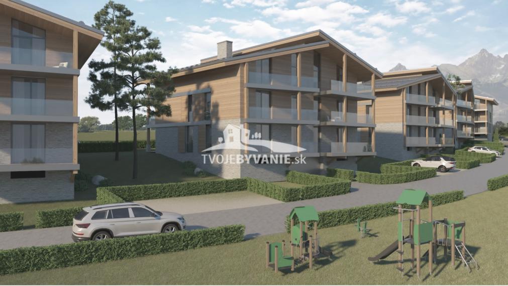 Zelený vŕšok Stará Lesná, 5 dvojdomov, 30 bytových jednotiek