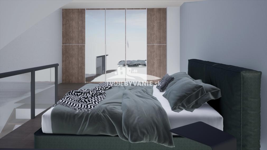 1 izbový byt s mezonetom KVP Grunt č. 13