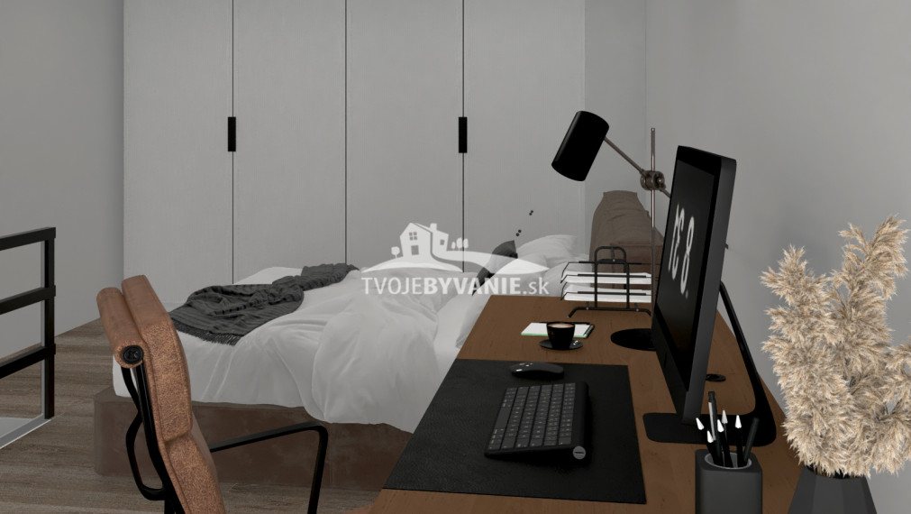 3 izbový byt s loggiou a mezonetom KVP Grunt č. 10