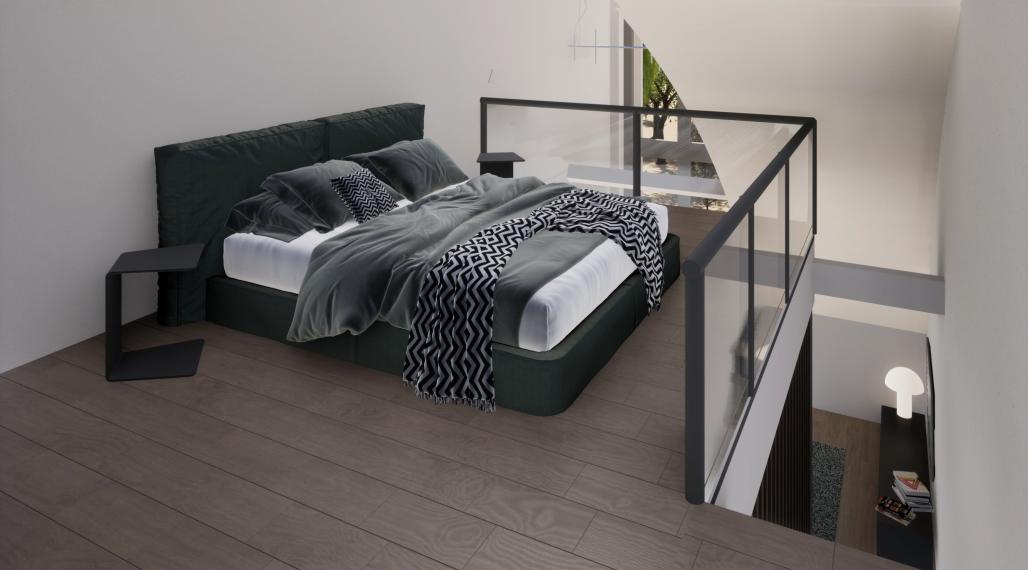 1 izbový byt s mezonetom KVP Grunt č. 11