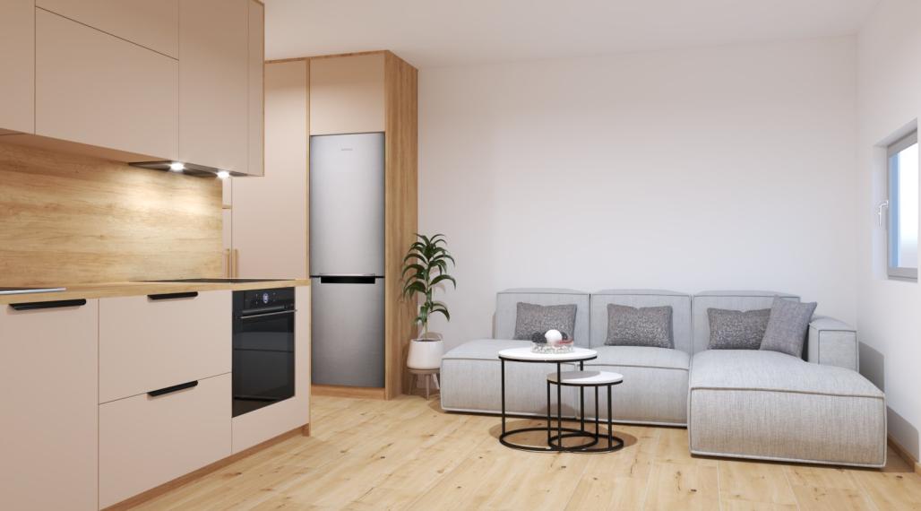 1 izbový byt KVP Grunt č. 4