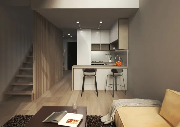 1 izbový byt s mezonetom KVP Grunt č. 15