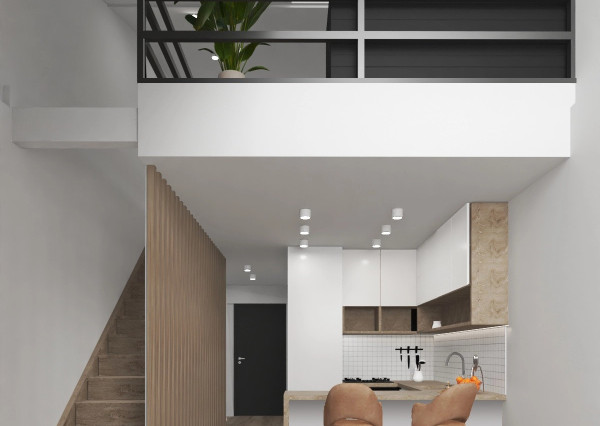 1 izbový byt s mezonetom KVP Grunt č. 13