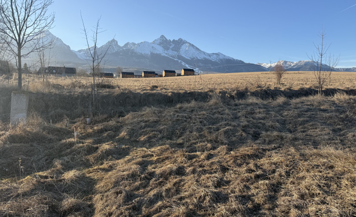 Predaný! Stavebný pozemok na predaj, Stará Lesná, Vysoké Tatry