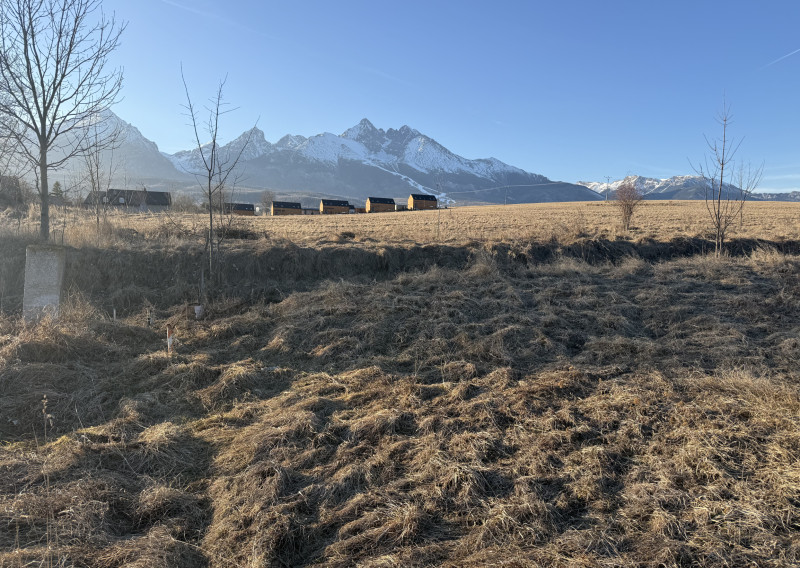 Predaný! Stavebný pozemok na predaj, Stará Lesná, Vysoké Tatry